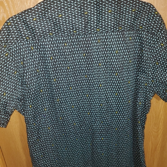 Geometrix by Drill Clothing XL Flamingo button down mens - Picture 4 of 5